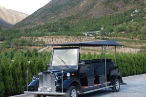 景仰园代步车