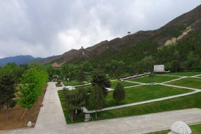 天寿陵园地形