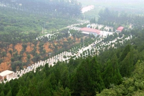 归山陵园航拍