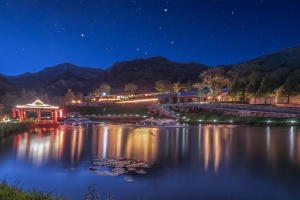 九公山长城纪念林四季景观与在线咨询